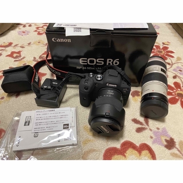 新品未使用品　EOS R6 24-105mmレンズキット　おまけ付き