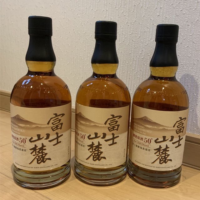 富士山麓　　３本セット 食品/飲料/酒の酒(ウイスキー)の商品写真