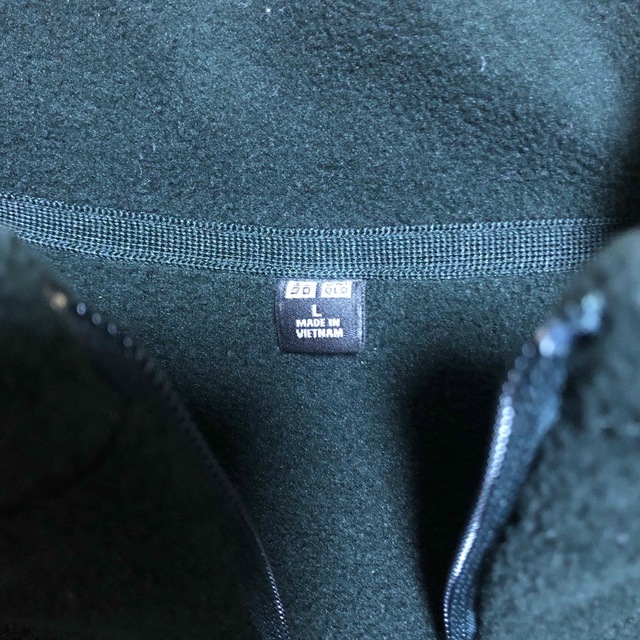 値下げ‼️ユニクロ　フリース  ジャケット　メンズ　L メンズのジャケット/アウター(ブルゾン)の商品写真