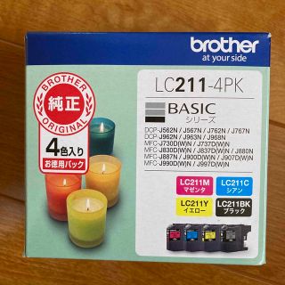 ブラザー(brother)のbrother LC211-4PK 4色(その他)