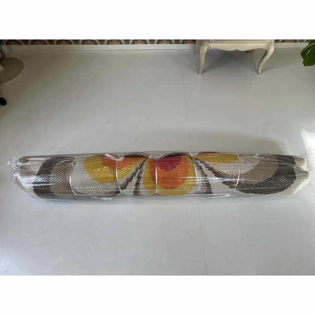 60s 70s ヴィンテージラグ 140cm ミッドセンチュリー スペースエイジ 60s 70s ヴィンテージラグ 140cm ミッドセンチュリー スペースエイジ
