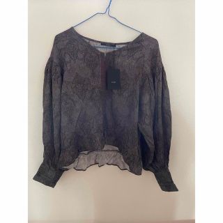 エモダ(EMODA)のEMODA  PAISLEY RAGRAN TOP(シャツ/ブラウス(長袖/七分))