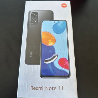 アンドロイド(ANDROID)の【送料無料】Redmi Note 11 トワイライトブルー(スマートフォン本体)