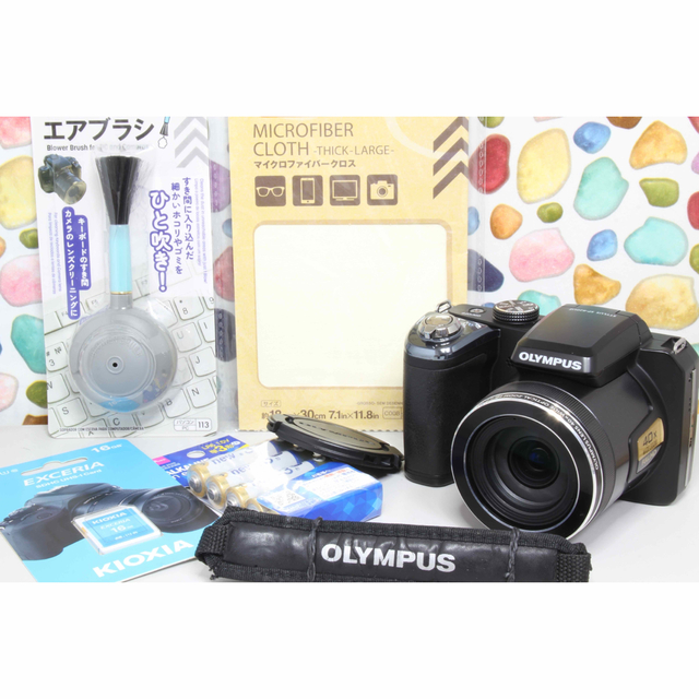 OLYMPUS(オリンパス)の♥︎◇OLYMPUS SP-820UZ  ◇近くも遠くもOK！ 一押しデジカメ♪ スマホ/家電/カメラのカメラ(コンパクトデジタルカメラ)の商品写真