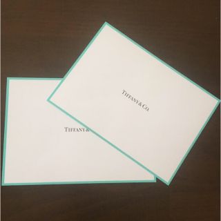 ティファニー(Tiffany & Co.)のTiffany ティファニー　ポストカード　ハガキ(カード/レター/ラッピング)