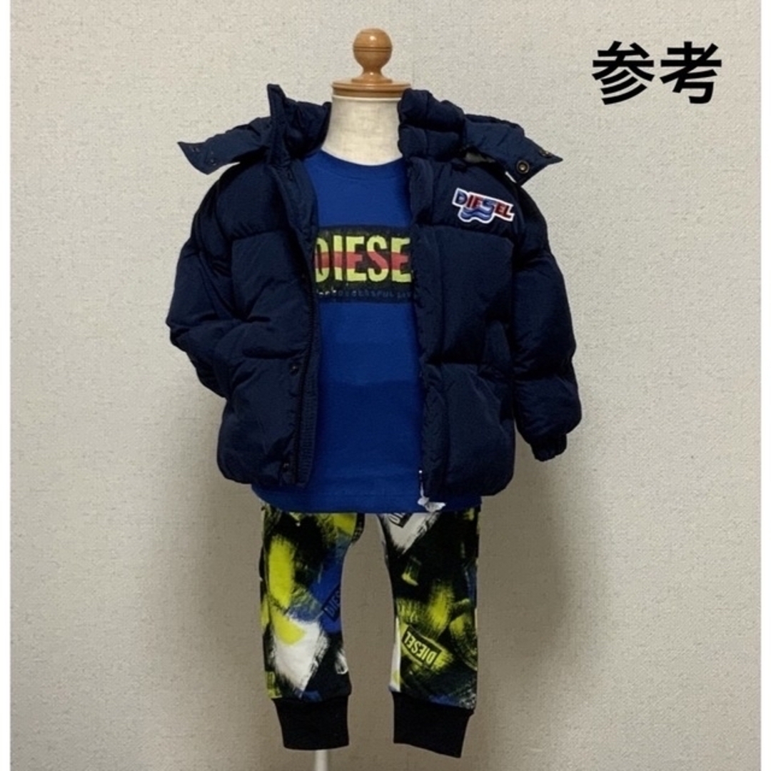 DIESEL(ディーゼル)の洗練されたデザイン　DIESEL　①Tシャツ②スウェット　2点セット　24M キッズ/ベビー/マタニティのキッズ服男の子用(90cm~)(Tシャツ/カットソー)の商品写真