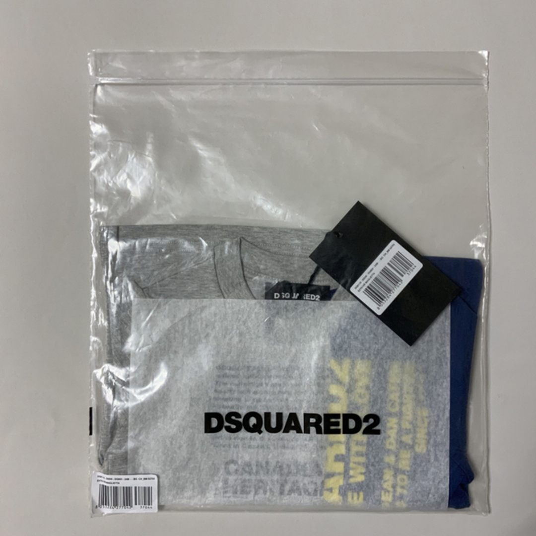 DSQUARED2(ディースクエアード)の洗練されたデザインDSQUARED2　BABY　Tシャツ　グレー/ネイビー24M キッズ/ベビー/マタニティのキッズ服男の子用(90cm~)(Tシャツ/カットソー)の商品写真