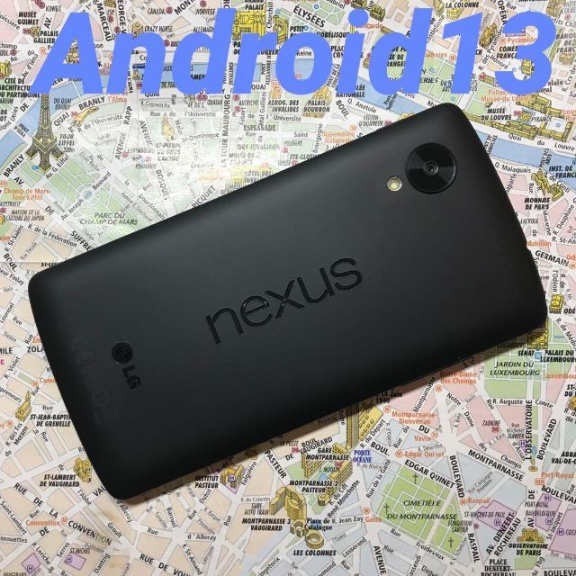 新品本物 nexus5 Android13 SIMフリー 16GB 割と美品