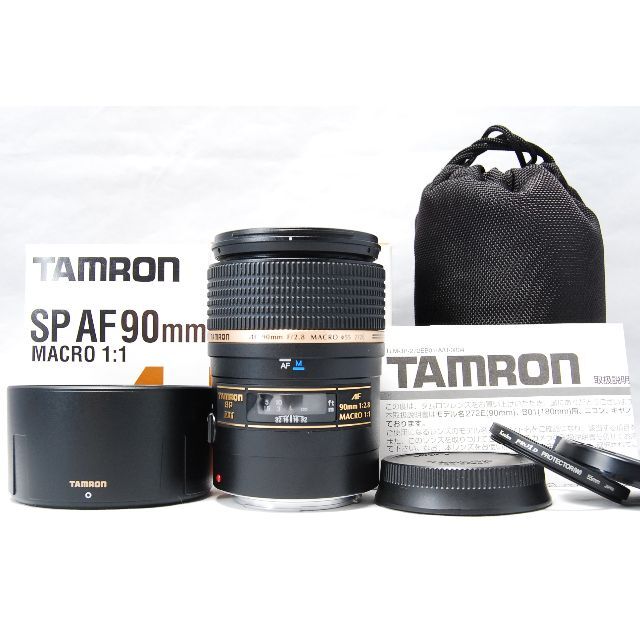 純正品大特価 TAMRON 90mm F2.8 Di MACRO 272E Canon用 | www.artfive ...
