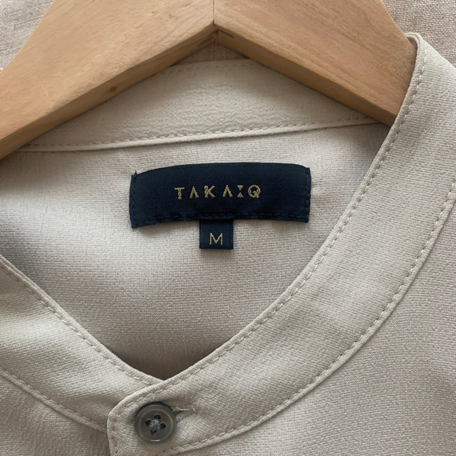 TAKA-Q(タカキュー)のメンズのバンドカラーシャツ メンズのトップス(シャツ)の商品写真