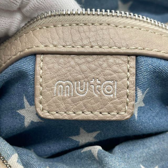 muta - ✨良品✨ muta ムータ ナンバー8 ハンドバッグ スパンコール