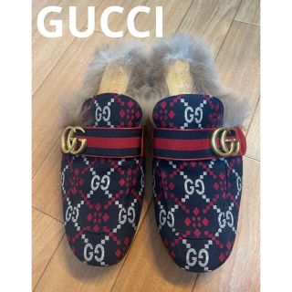 グッチ(Gucci)のGUCCI プリンセスダウン　GGダイヤモンド(サンダル)