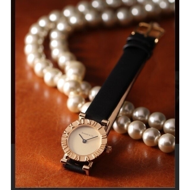 セットアップ & Tiffany Co. ヴィンテージ時計 18kygアトラスウォッチ ティファニーTIFFANY - 腕時計