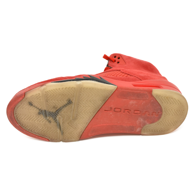 NIKE NIKE ナイキ AIR JORDAN RETRO RED SUEDE エアジョーダン レトロ レッドスウェード ハイカット スニーカー US8.5/26.5cm 136027-602の通販 by BRINGラクマ店|ナイキならラクマ エアジョーダン AIR JORDAN 赤 レッド エアジョーダン