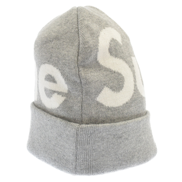 SUPREME シュプリーム Big Logo Beanie ビックロゴニットビーニー 帽子 ブラック