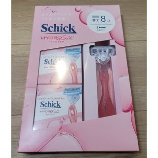 シック(Schick)のシックハイドロ シルク　本体(刃付き)+8替刃コ新品未使用(カミソリ)