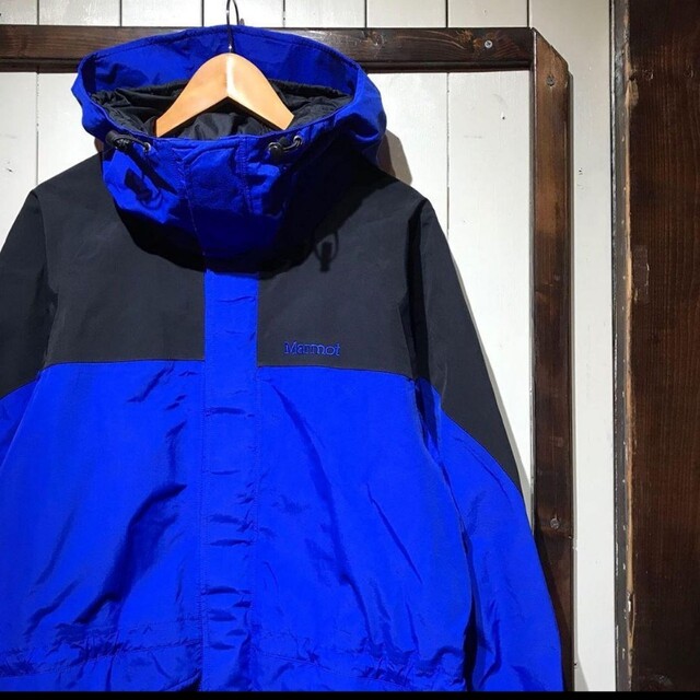 【美品】Marmot マーモット フリースフーディジャケット XL