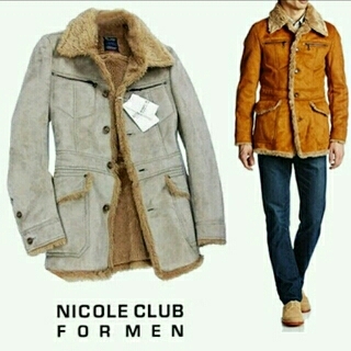 ニコル(NICOLE)の大幅値下げ☆NICOLE☆新品未使用☆ムートンコート☆ファーコート(レザージャケット)