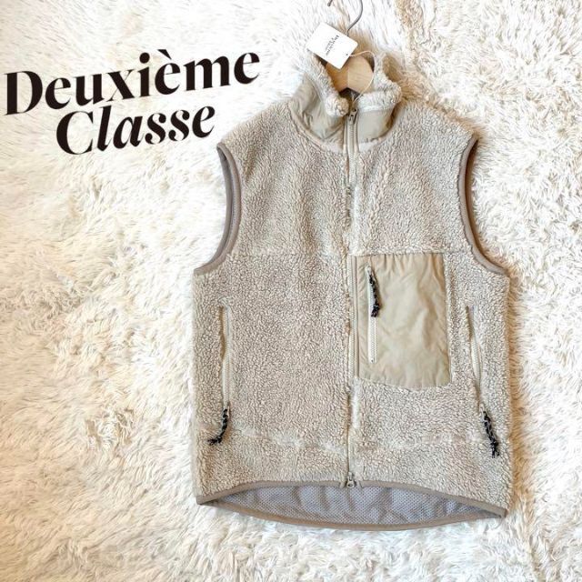 DEUXIEME CLASSE - 美品タグ付き✨ドゥーズィーエムクラス✨ボアベスト ...