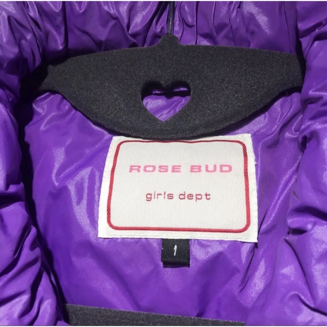 ROSE BUD(ローズバッド)のROSE BUD ローズバッド ダウンベスト size 1 レディースのジャケット/アウター(ダウンベスト)の商品写真