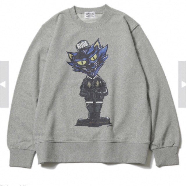 RUDE GALLERY  RUD RUDE CAT CREW SWEAT