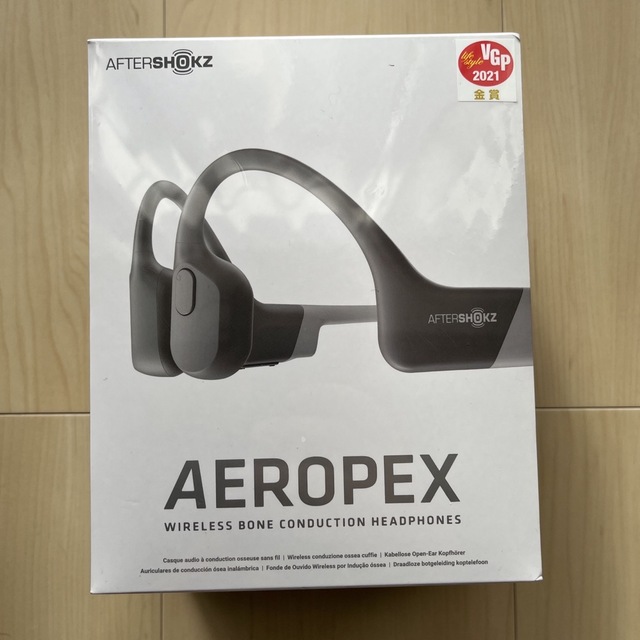 SHOKZ AEROPEX LUNARGREY 新品、未使用 - ヘッドフォン/イヤフォン