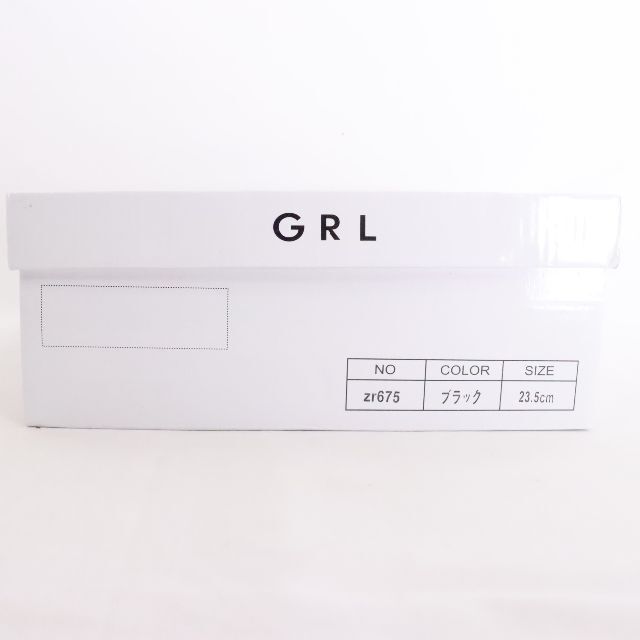 GRL(グレイル)のGRL グレイル　ローファー　レディース　黒　未使用品 レディースの靴/シューズ(ローファー/革靴)の商品写真