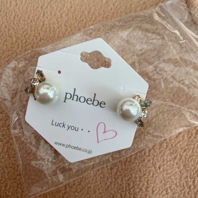 phoebe(フィービィー)のイヤリング ハンドメイドのアクセサリー(イヤリング)の商品写真