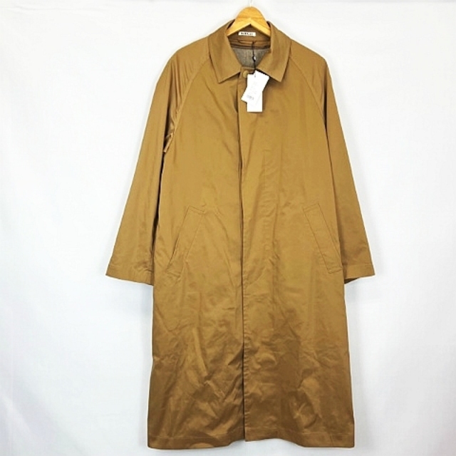 AURALEE  LONG LINER COAT A21AC02SS 4