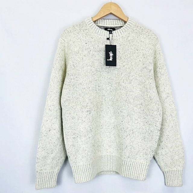 STUSSY 8 Ball Heavy Brushed Sweater  S