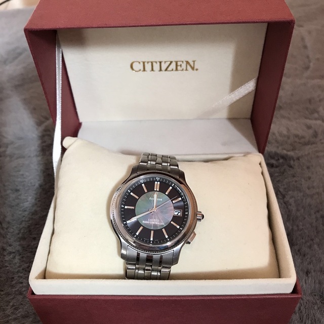 CITIZEN  ソーラーパワー電池　電波　腕時計