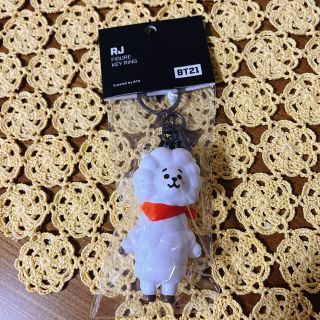 BTS BT21 公式 RJ フィギュアキーリング　キーホルダー　ジン　JIN(アイドルグッズ)