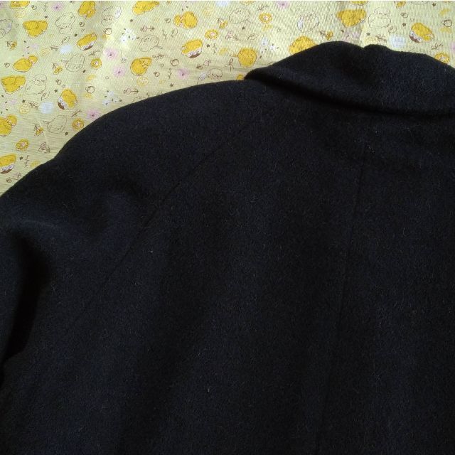 コート　黒　L レディースのジャケット/アウター(ロングコート)の商品写真