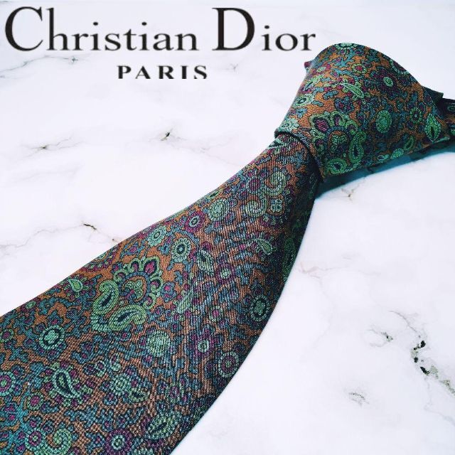 Christian Dior(クリスチャンディオール)のChristian Dior　シルク　ネクタイ メンズのファッション小物(ネクタイ)の商品写真