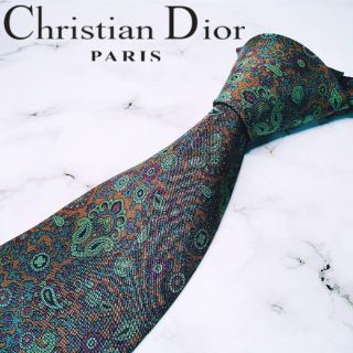 クリスチャンディオール(Christian Dior)のChristian Dior　シルク　ネクタイ(ネクタイ)