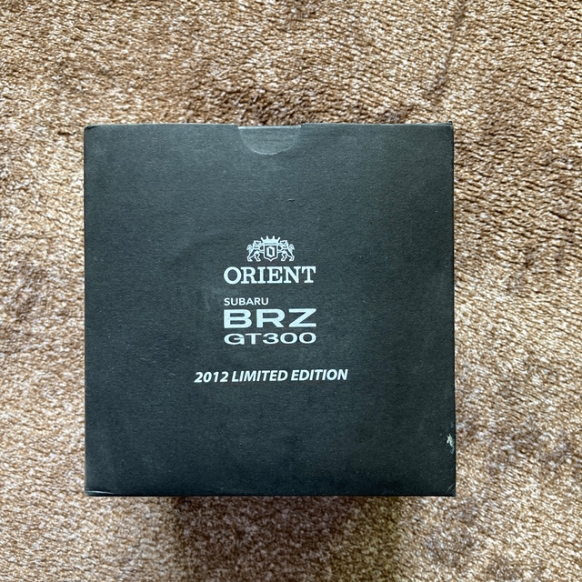 格安 ORIENT - オリエント×スバル　BRZ GT300コラボ腕時計　日本限定300本 腕時計(アナログ)