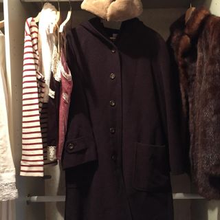 ロキエ(Lochie)のvintage long wool coat.(ロングコート)