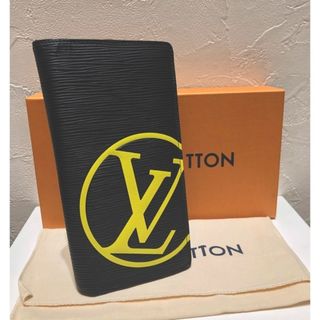 ルイヴィトン(LOUIS VUITTON)のルイヴィトン☆ポルトフォイユ・プラザ/LVサークル/エピ/ノワール×イエロー(長財布)