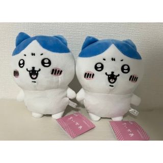 新品未使用タグ付き✨ちいかわ　ボイス付きぬいぐるみ　ハチワレ ２点セット(キャラクターグッズ)