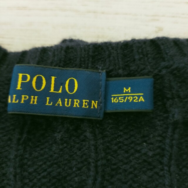 POLO RALPH LAUREN(ポロラルフローレン)のRALPH LAUREN　M　カシミヤ　セーター レディースのトップス(ニット/セーター)の商品写真