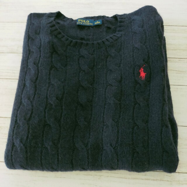 POLO RALPH LAUREN(ポロラルフローレン)のRALPH LAUREN　M　カシミヤ　セーター レディースのトップス(ニット/セーター)の商品写真