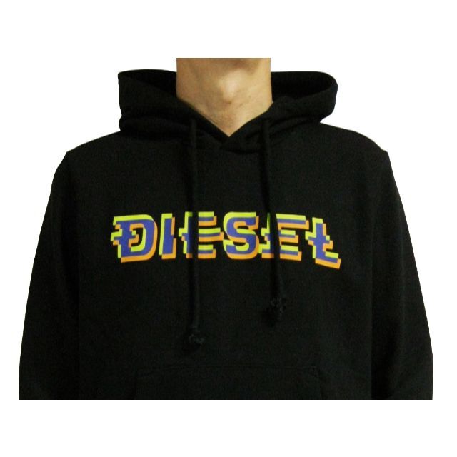 DIESEL(ディーゼル)のDIESEL スウェットパーカー S-GINN-HOOD-K2 Mサイズ メンズのトップス(パーカー)の商品写真