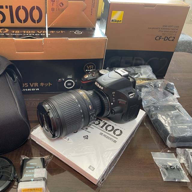 新作定番 ☆最終値下げ☆【中古】Nikon D5100 18-105VR レンズキット