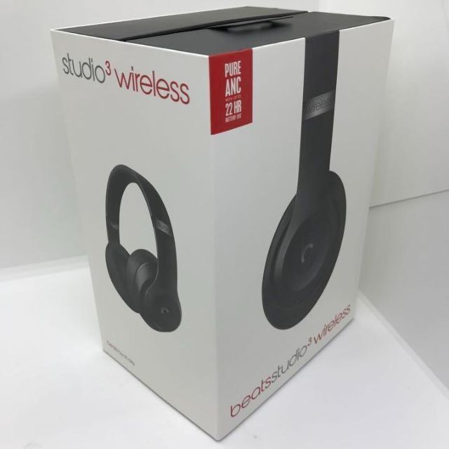 Beats by Dr Dre(ビーツバイドクタードレ)の★新品未開封★ビーツバイドクタードレ★ワイヤレスヘッドホン★マットブラック★ スマホ/家電/カメラのオーディオ機器(ヘッドフォン/イヤフォン)の商品写真