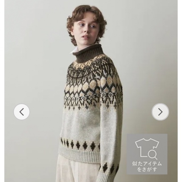 お買得！FAIRISLE MOTIF PULLOVER KNIT 2