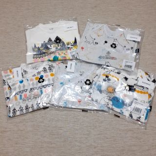 ムーミン(MOOMIN)のゆう様専用新品.未使用ムーミン ロンパース５点セット(ロンパース)