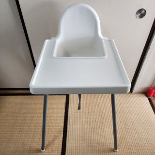 イケア(IKEA)のIKEA ANTILOP アンティロープ ハイチェア(ベビー用ハイチェア【中古】(その他)