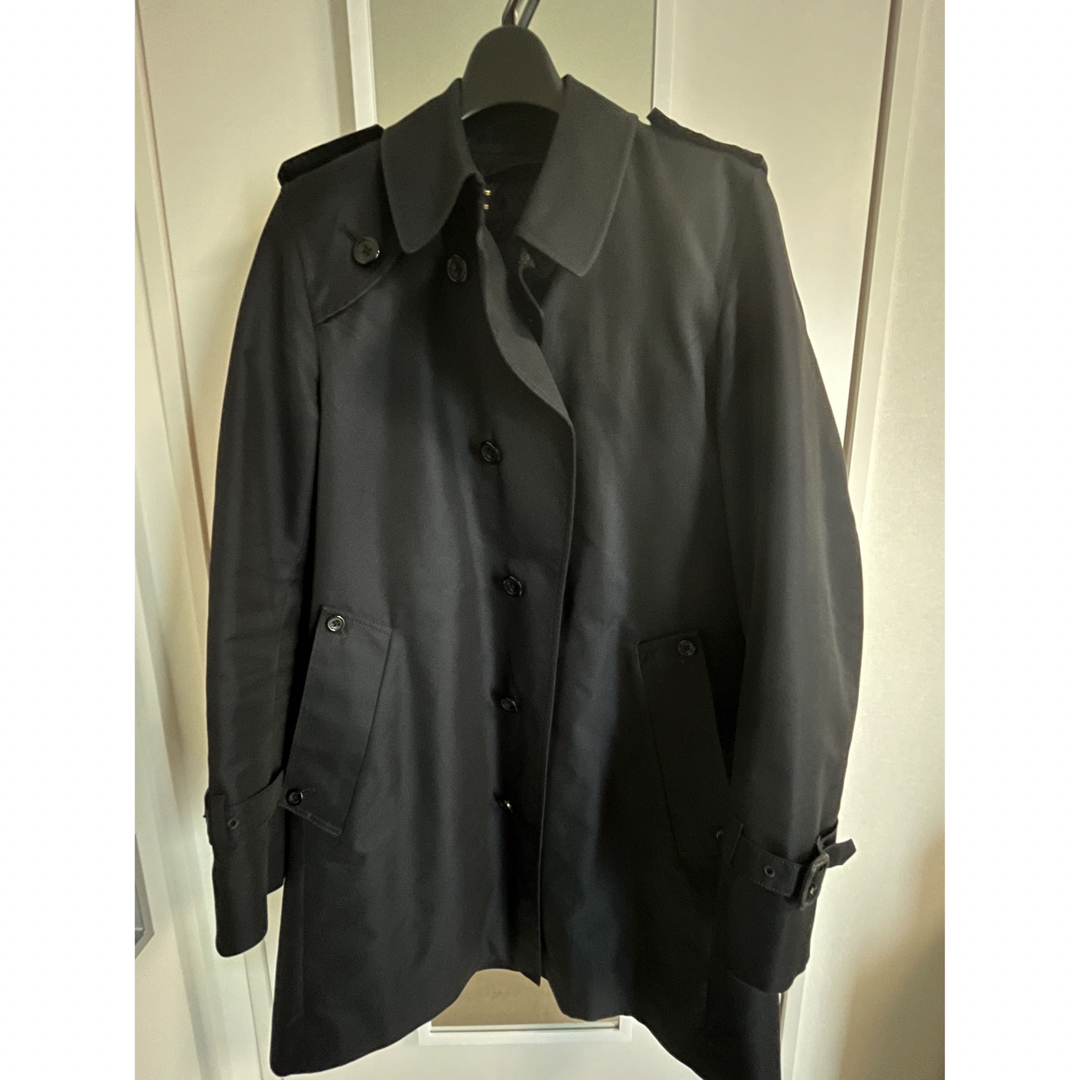 AQUA SCUTUM(アクアスキュータム)のアクアスキュータム トレンチ コート 中綿 ライナー付き ネイビー 紺 34 メンズのジャケット/アウター(トレンチコート)の商品写真