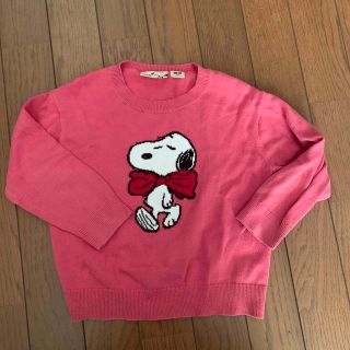 ユニクロ(UNIQLO)のユニクロ　長袖　SNOOPY 100センチ(Tシャツ/カットソー)