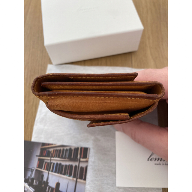 m+(エムピウ)のレンマ Recta レクタ 三つ折り財布 lemma プエブロレザー メンズのファッション小物(折り財布)の商品写真